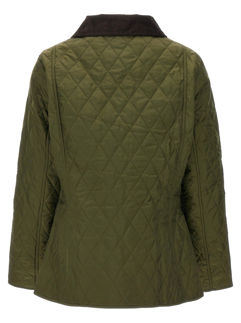 Olive Quilted Jacket 2