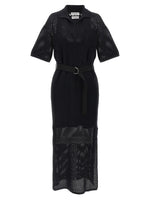 Black Openwork dress 1