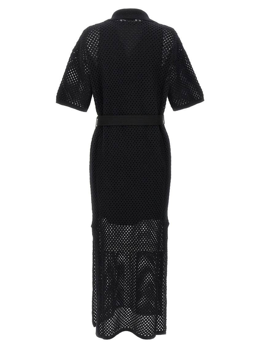 Black Openwork dress 2