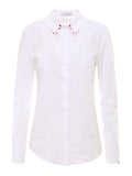 White embroidery shirt 1