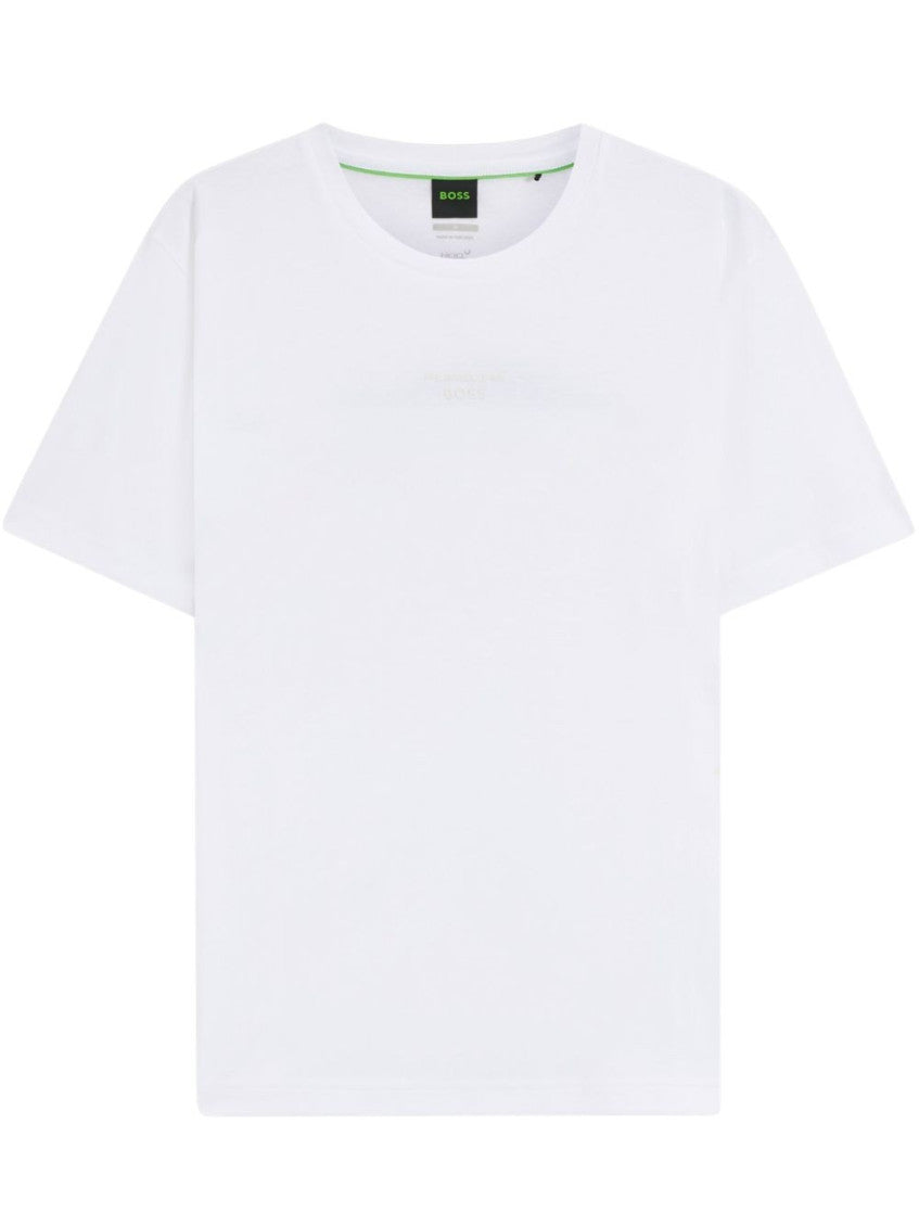 White Round Neck T-Shirt 1