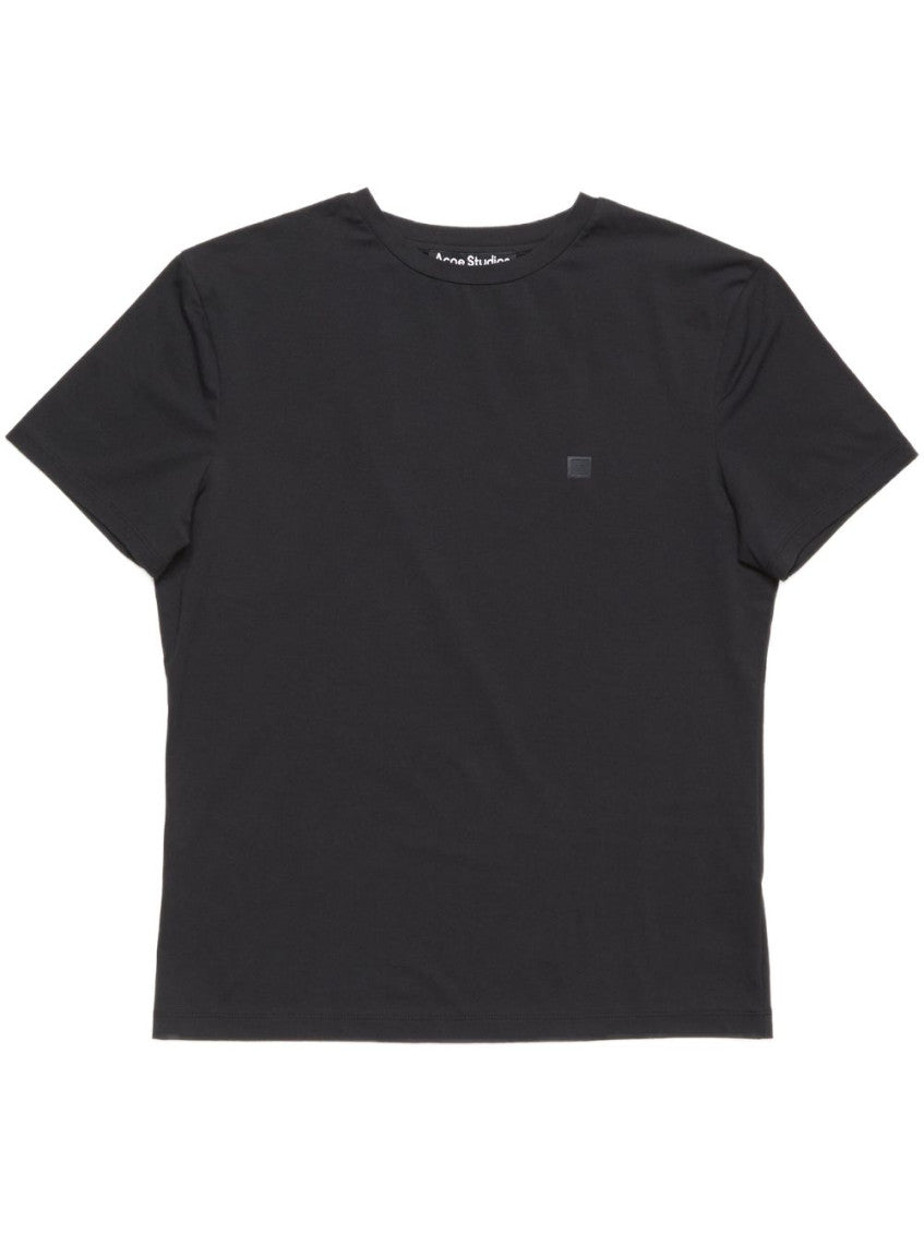 Black Crewneck Logo T-Shirt 1