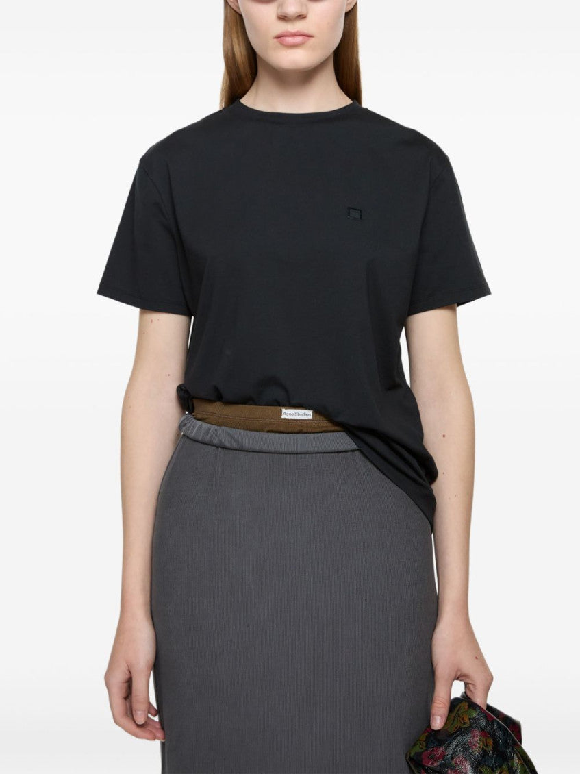 Black Crewneck Logo T-Shirt 4