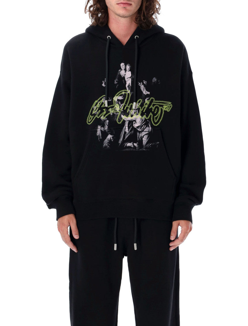 Black Graphic Hoodie 1
