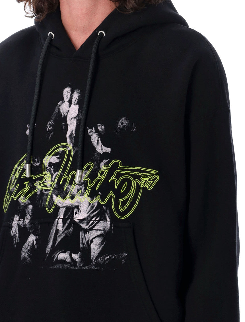 Black Graphic Hoodie 3