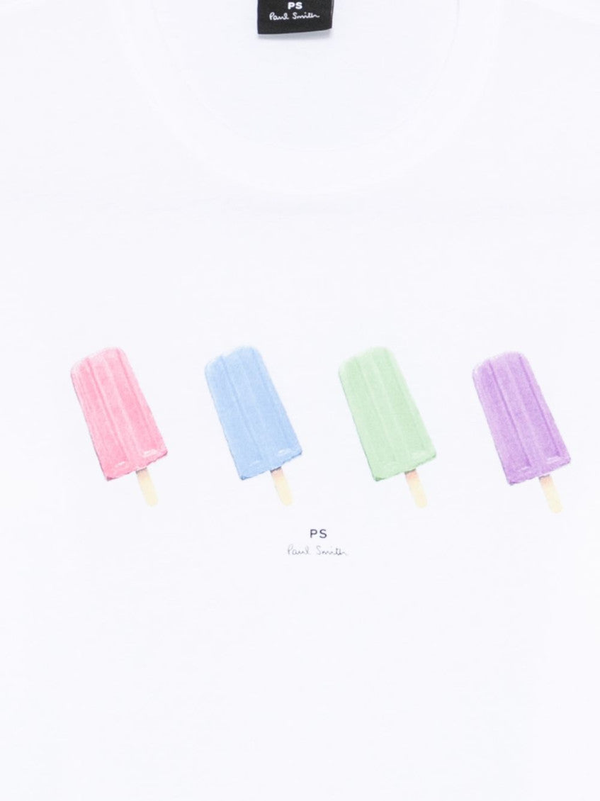 White Regular Fit T-Shirt 2