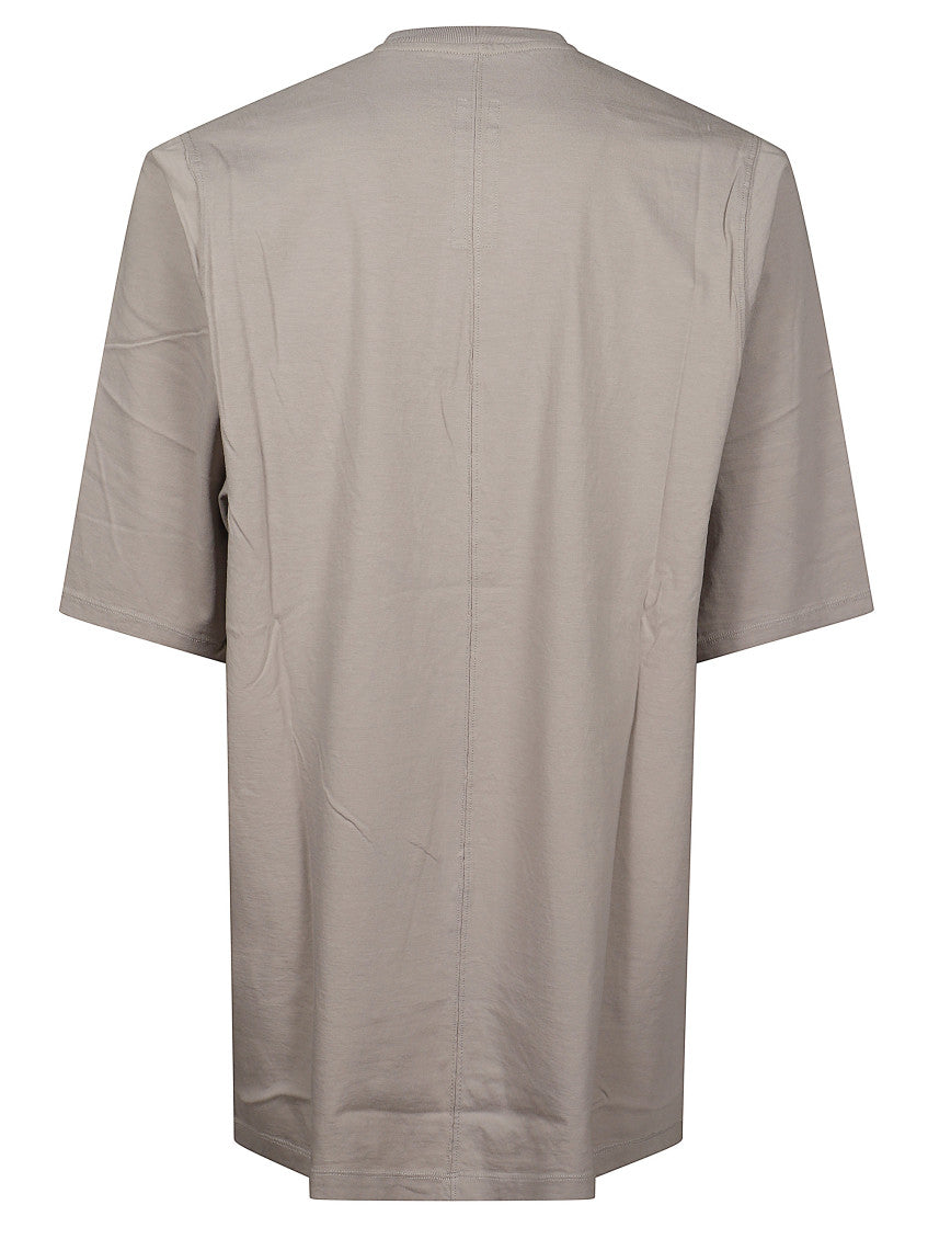 Taupe Solid T-Shirt 3