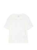 White Round Neck T-Shirt 1
