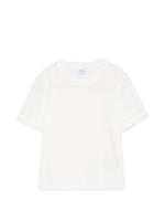 White Round Neck T-Shirt 1