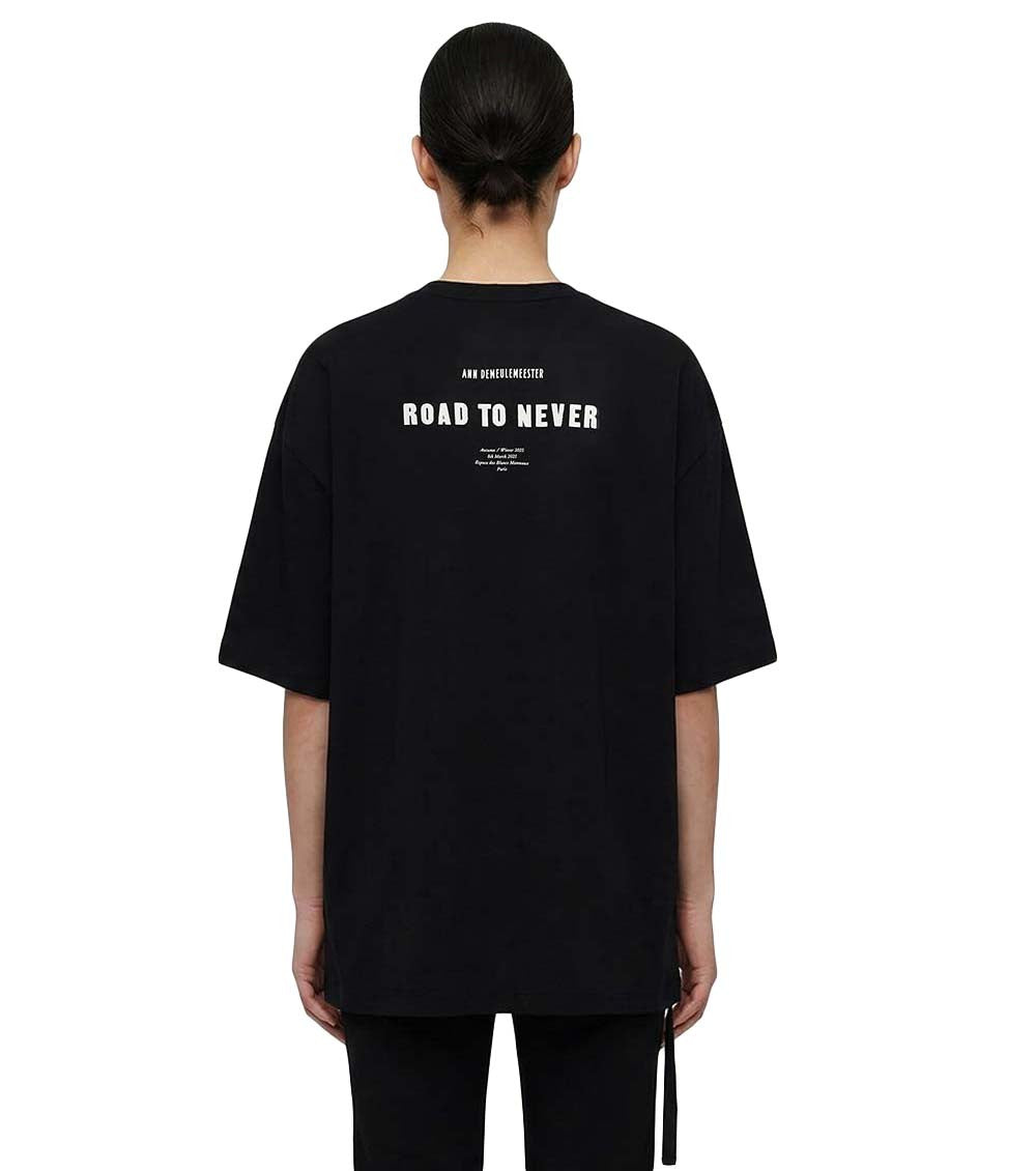Black Crew Neck T-Shirt 3