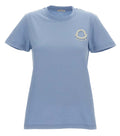 Sky Blue Crew Neck Logo T-Shirt 1