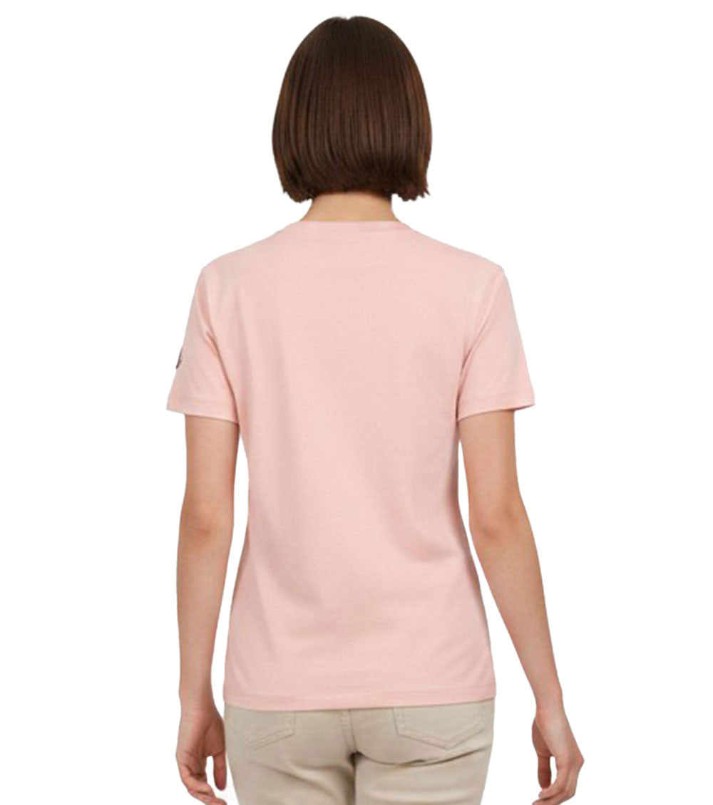 Light Pink Crew Neck Logo T-Shirt 2