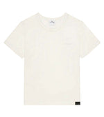 White Crew Neck Logo T-Shirt 1