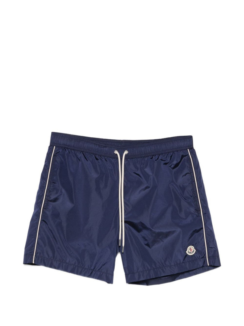Blue Drawstring swim Short 1