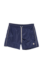 Blue Drawstring swim Short 1