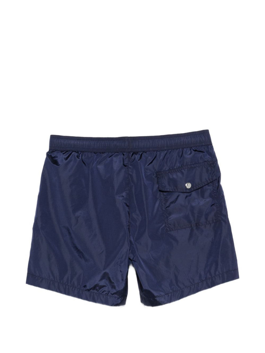 Blue Drawstring swim Short 3
