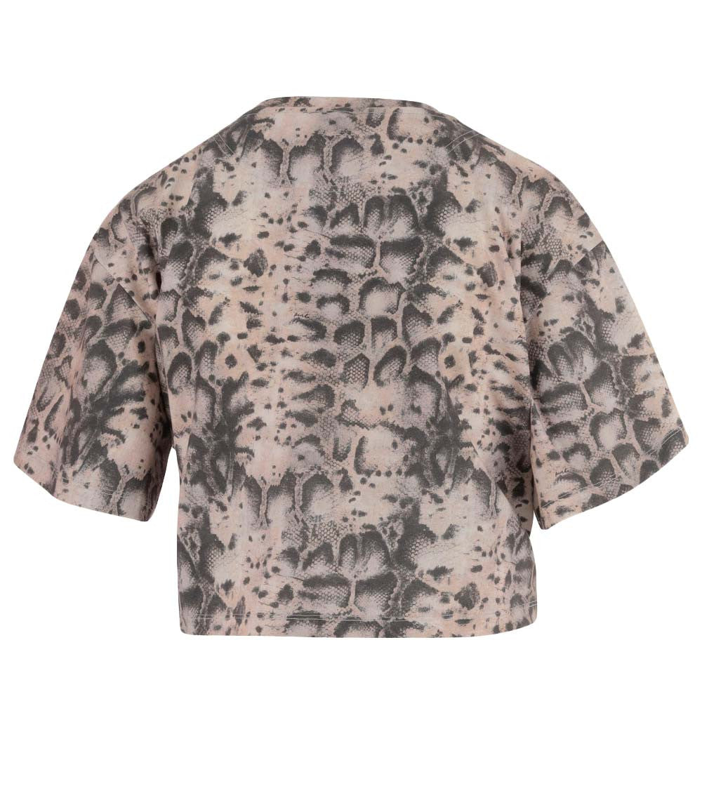Multicolour Round Neck Logo Print T-Shirt 2