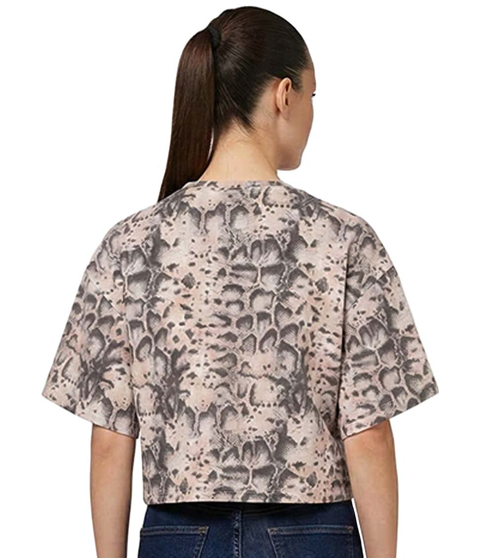 Multicolour Round Neck Logo Print T-Shirt 4