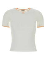 White Crew Neck T-Shirt 1