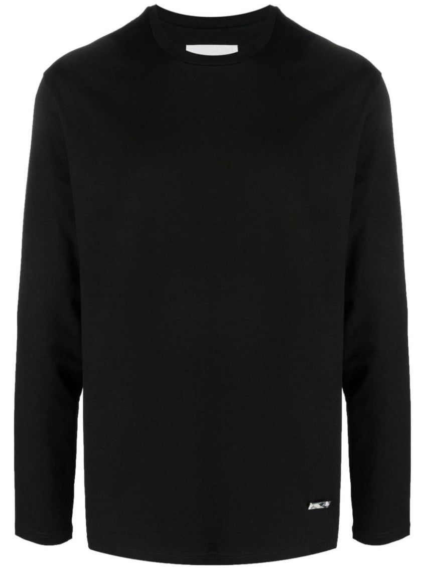 Black T-shirt with logo 1