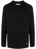 Black T-shirt with logo 1