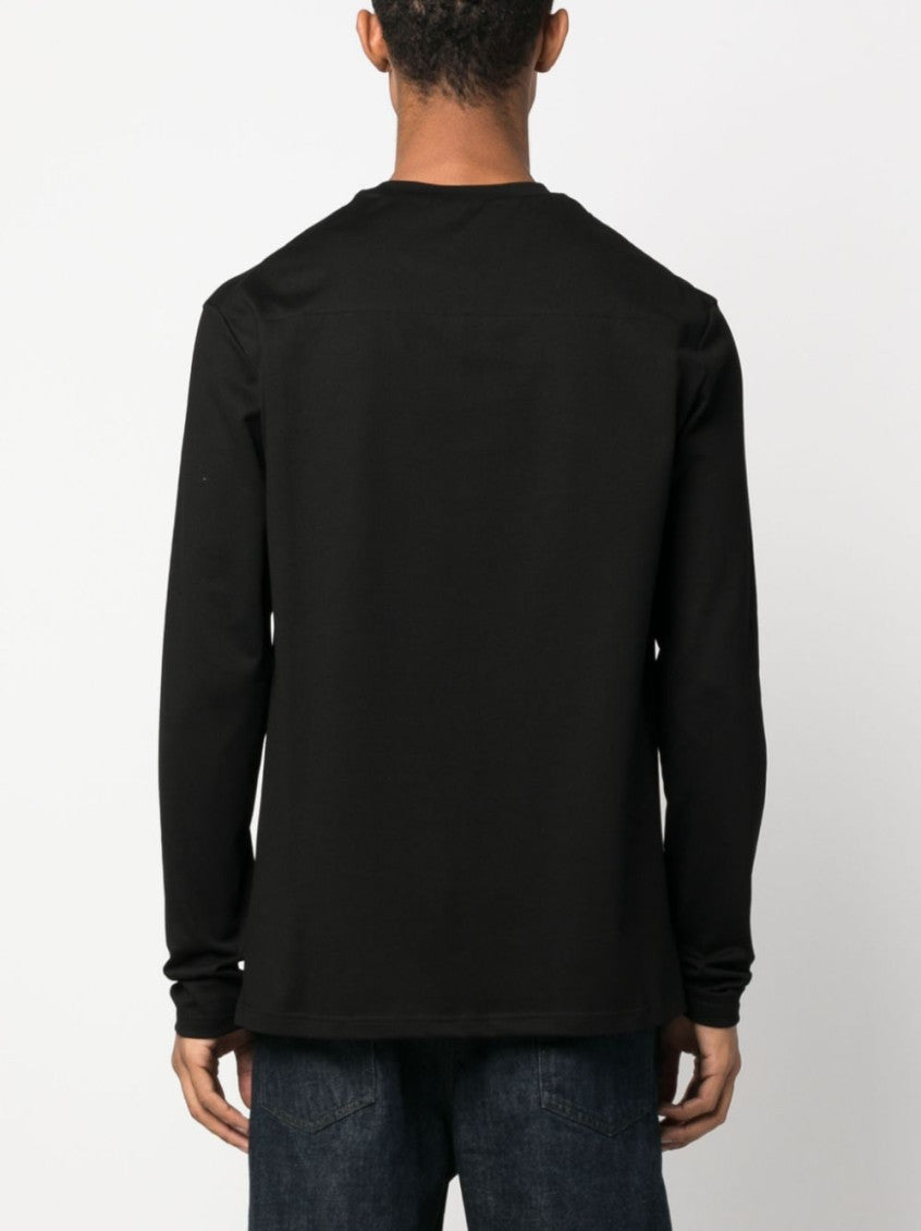 Black T-shirt with logo 3