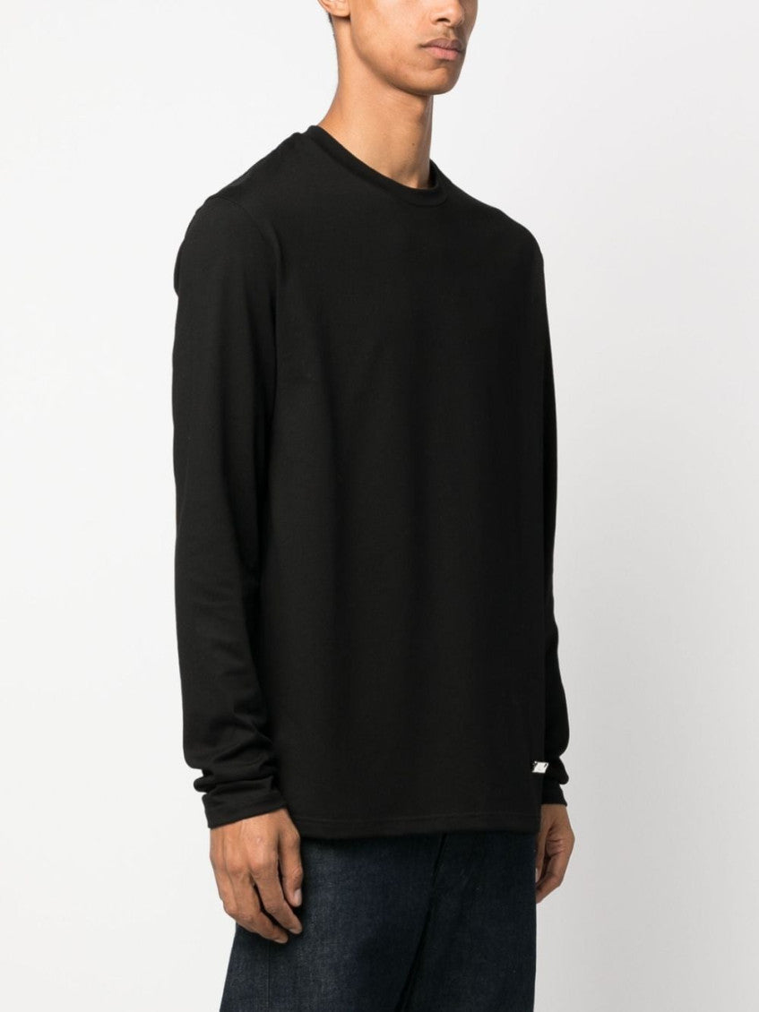 Black T-shirt with logo 5