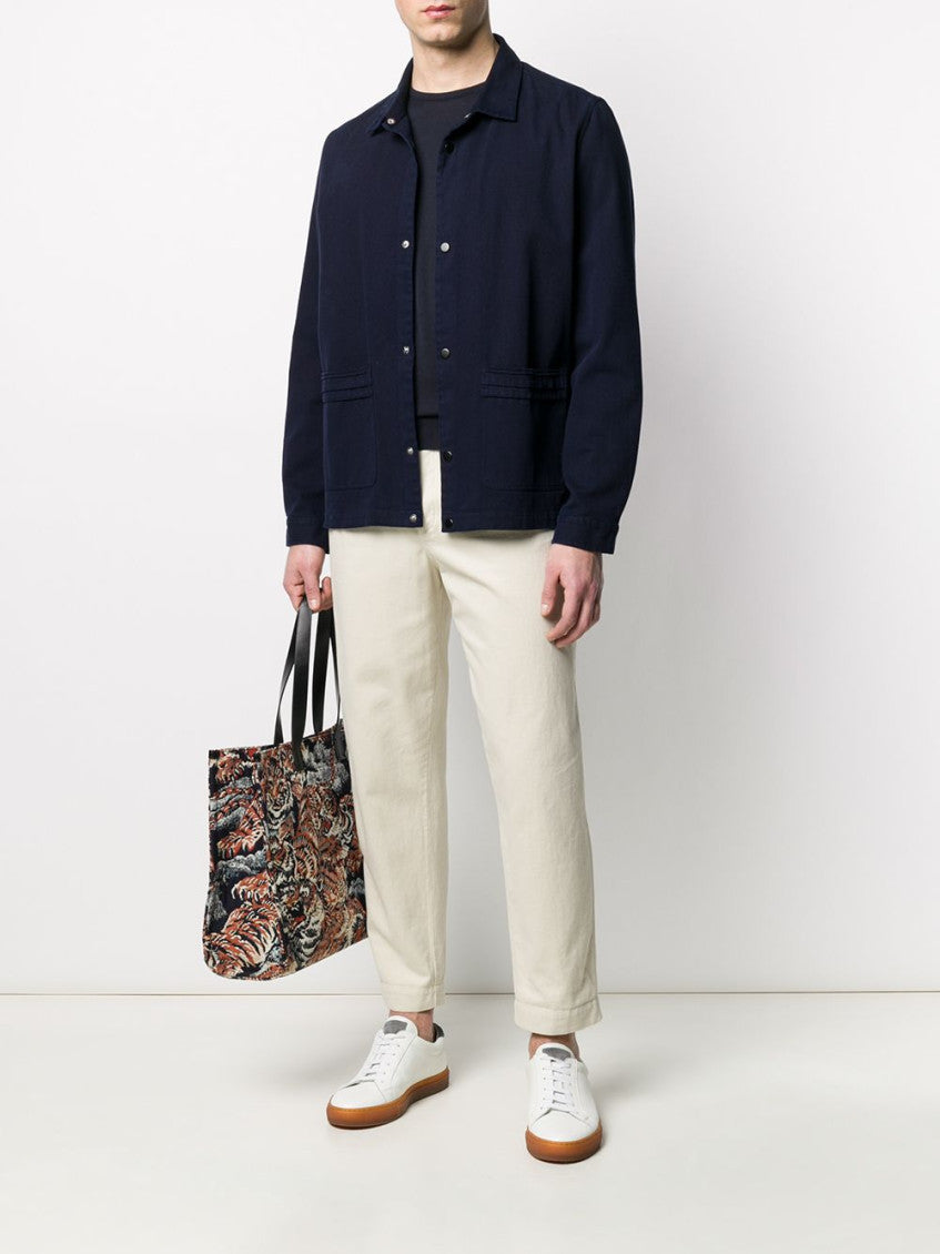 Navy Blue Hatfield Knitted Jumper 5