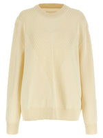 Off White Wool Sweater 1