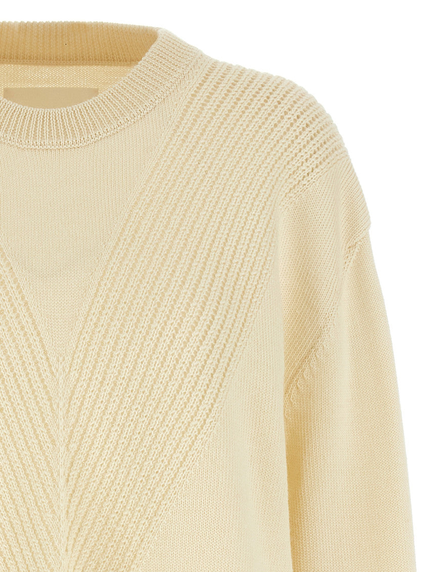 Off White Wool Sweater 3