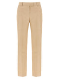 Off White Narrow Leg Pants 1
