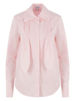 Light Pink Front Pleated Shirt 1