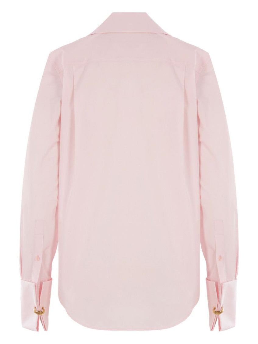 Light Pink Front Pleated Shirt 4