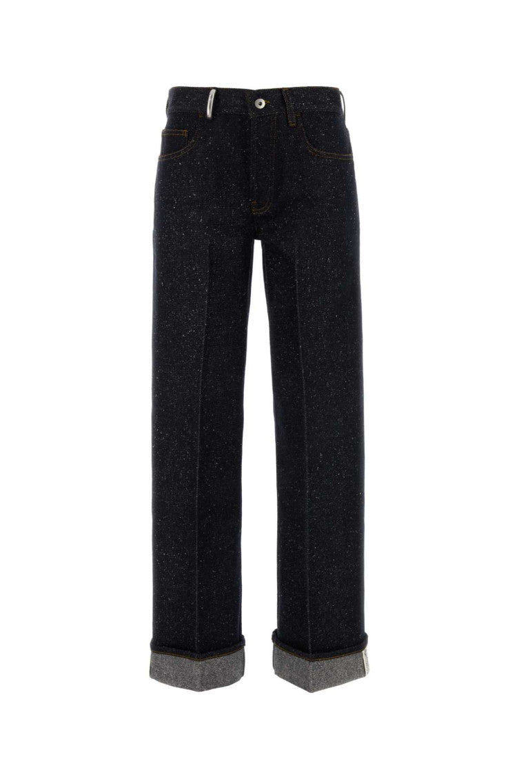 Dark Blue straight-leg jeans 1