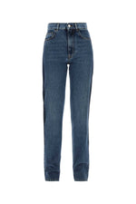 Blue patchwork Jeans 1