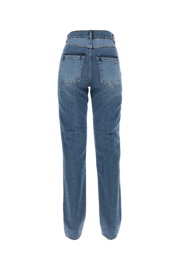 Blue patchwork Jeans 2