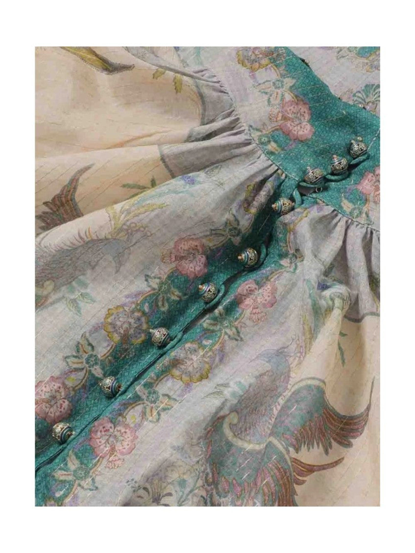 Beige Regular Printed Shirt 5