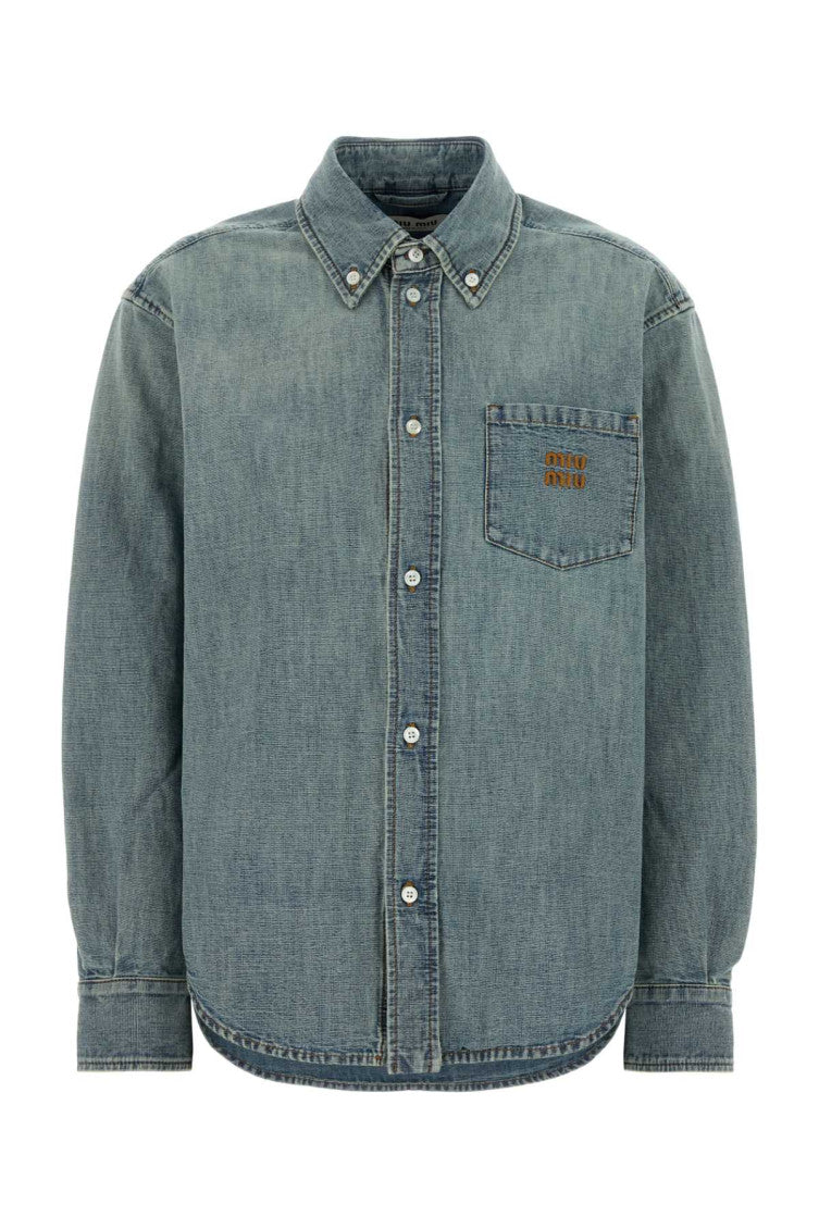 Blue Regular Solid Shirt 1