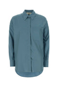 Blue Regular Solid Shirt 1