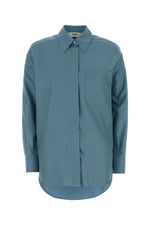 Blue Regular Solid Shirt 1