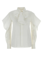 Off White Regular Solid Shirt 1