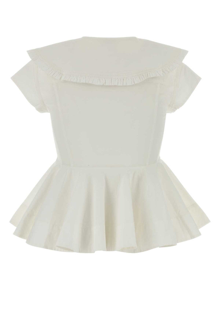 White Regular Solid Shirt 2