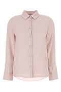 Pink Regular Solid Shirt 1