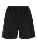 Black Solid Shorts 1
