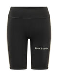 Black Polyamide Logo Shorts 1