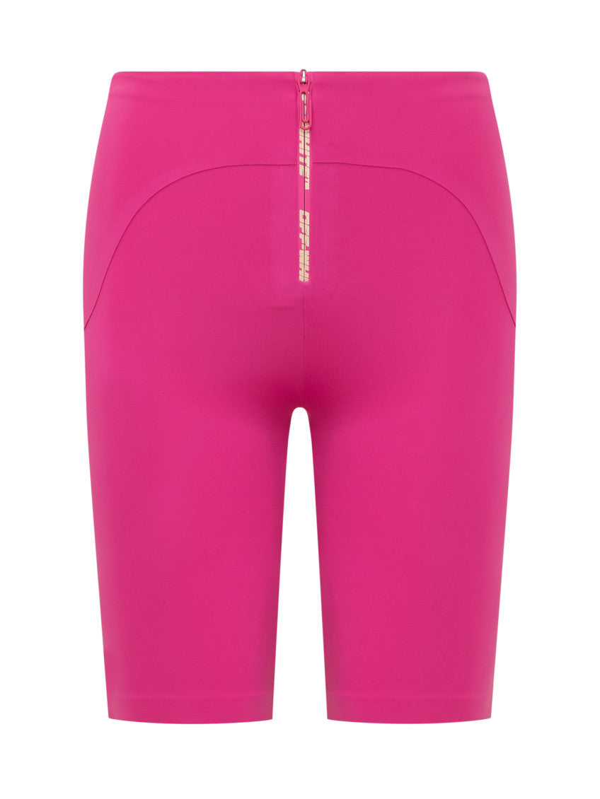 Pink Logo Shorts 1