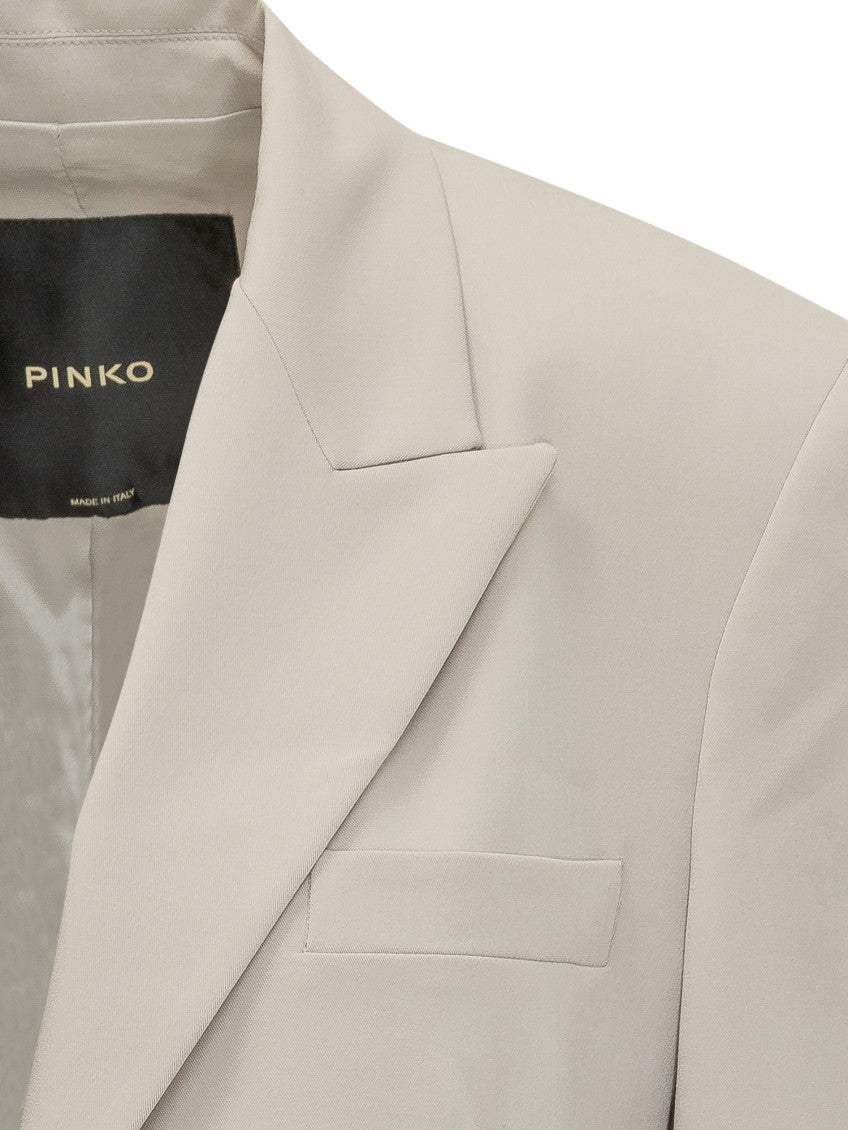 Grey Notched Lapel Blazer 4
