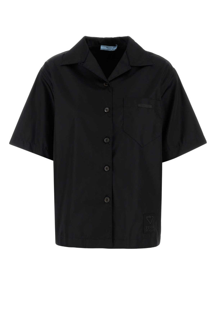 Black Regular Solid Shirt 1