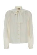 White Regular Solid Shirt 1