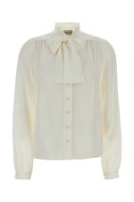 White Regular Solid Shirt 1